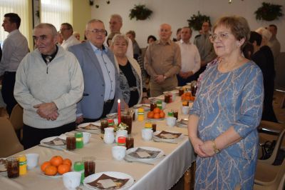 Spotkanie wigilijne w Dylakach